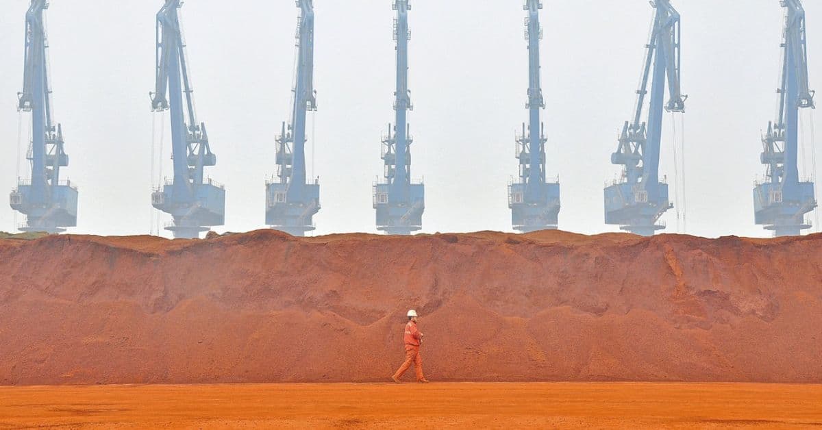 Preço do minério de ferro cai com demanda fraca da China