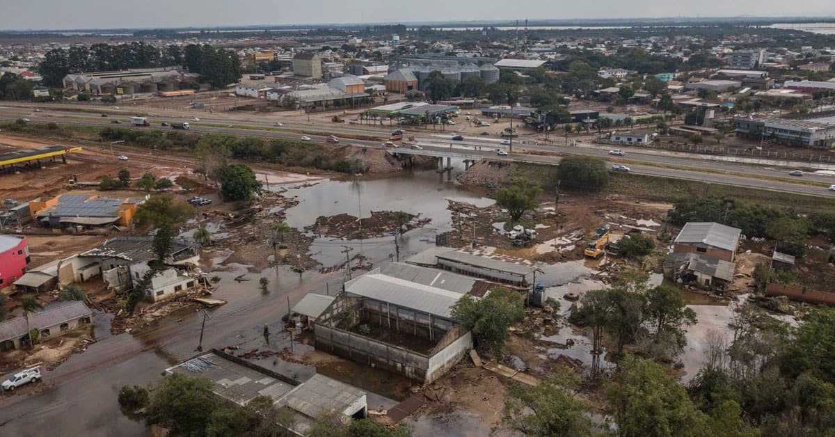 RS: catástrofe climática afeta transporte de cargas de Minas Gerais