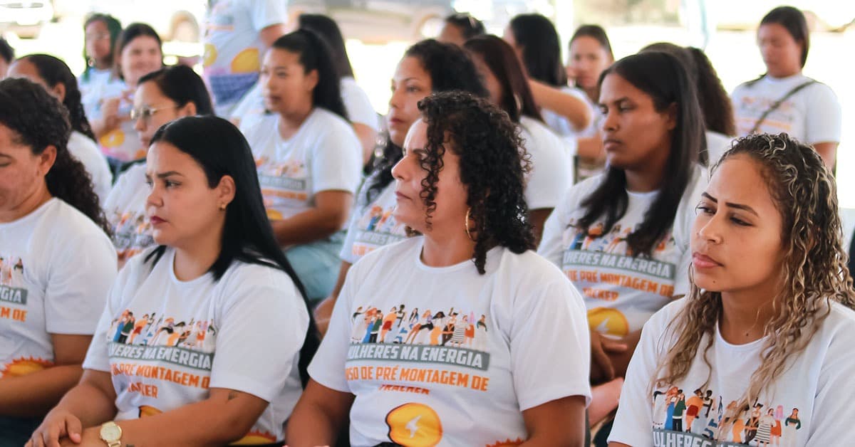 Elera Renováveis promove treinamento de mulheres em Janaúba