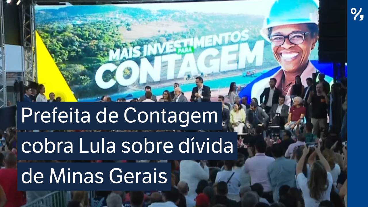 Prefeita de Contagem cobra Lula sobre dívida de Minas Gerais