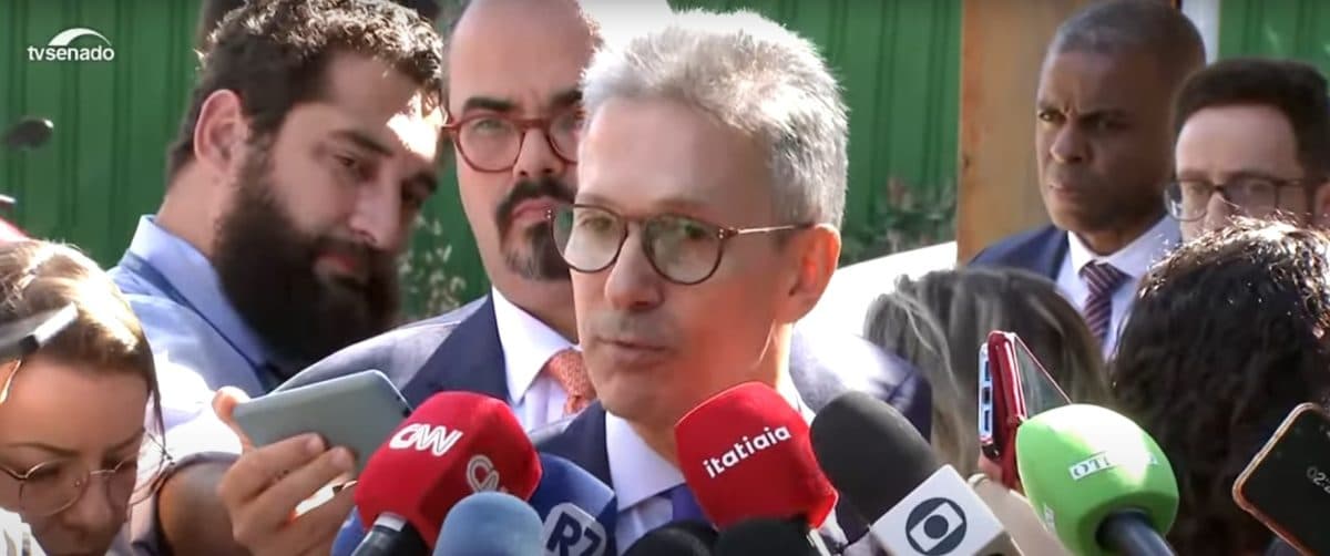 Governador Zema considera insuficientes as propostas de Pacheco para sanar dívida com União