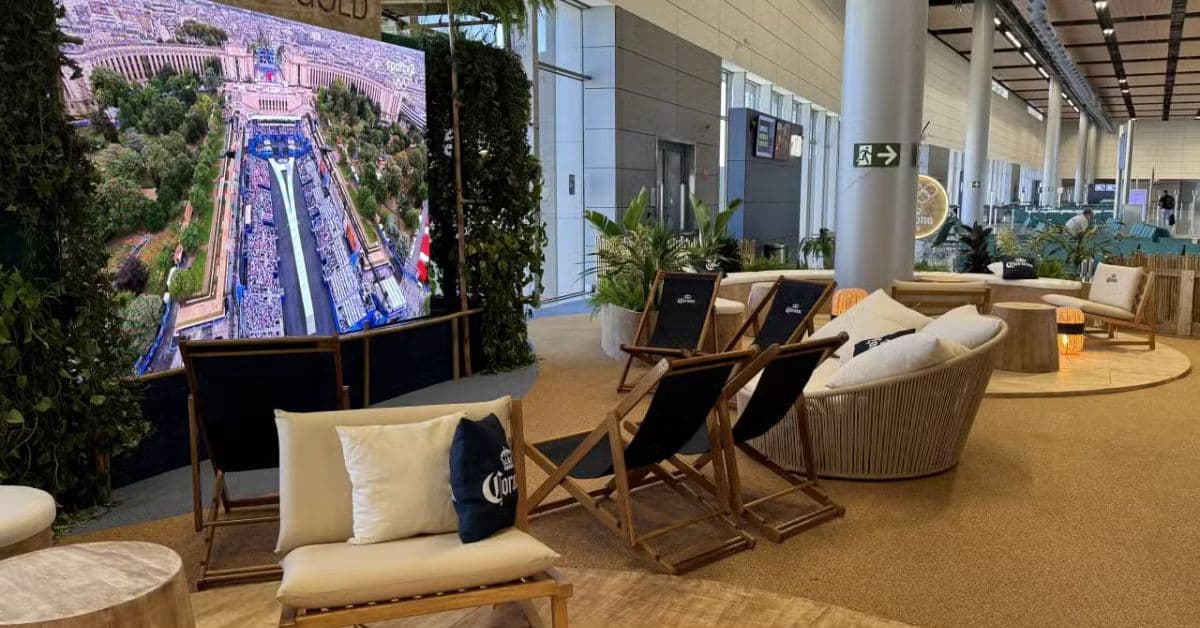 BH Airport ganha lounge para transmissão das Olimpíadas