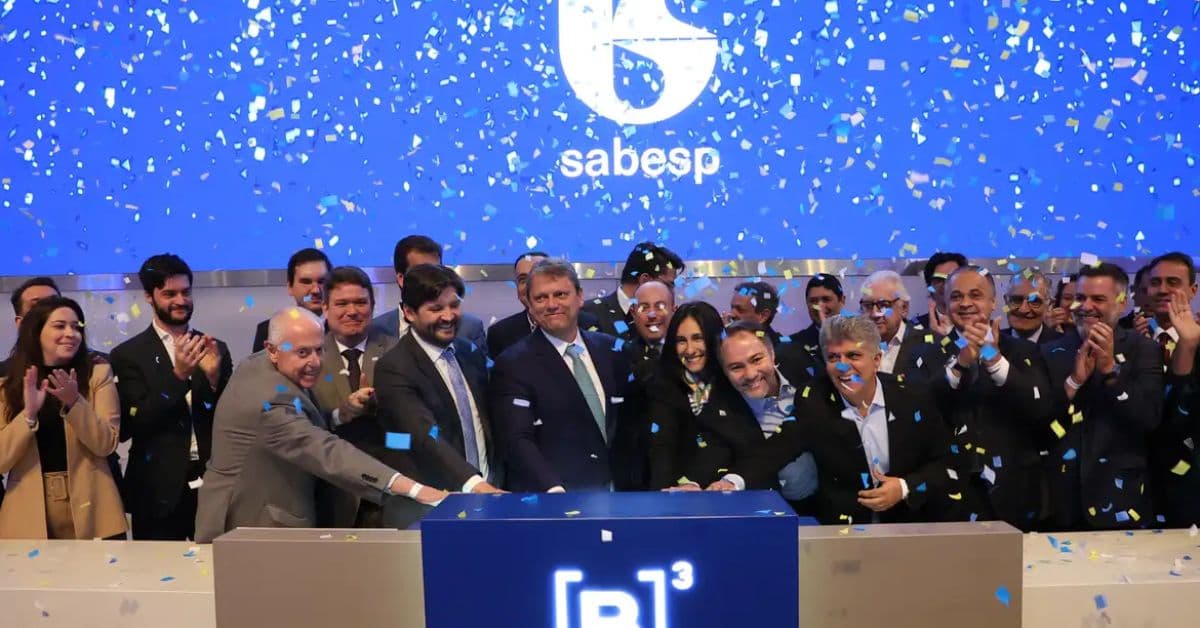Venda de ações da Sabesp rende R$ 14,7 bi