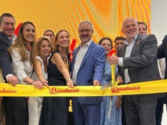 cerimônia de inauguração da fábrica da Bauducco fora do Brasil em Zephyrhills, na Flórida