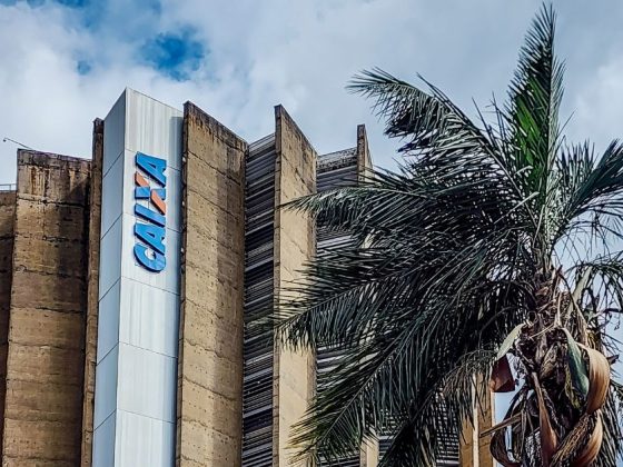 Prédio da Caixa Econômica Federal, em Brasília. Foto: Rafa Neddermeyer/Agência Brasil