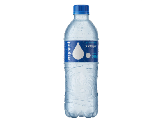 Garrafa d’água Crystal. Fonte: Site oficial Coca‑Cola