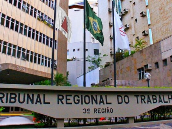 Fachada do Tribunal Regional do Trabalho da 3ª Região, onde tramita processo de transfobia no trabalho contra funcionária trans