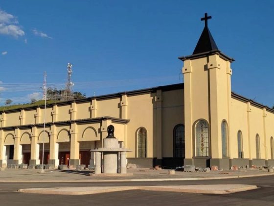 Santuário de Santa Rita de Cássia, principal destino de turismo religioso no Sul de Minas Gerais