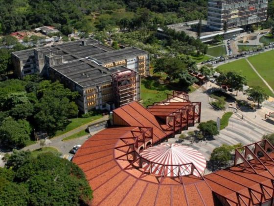 Vista aérea do campus da UFMG, onde decisão sobre cotas na pós-graduação da UFMG foi contestada na Justiça