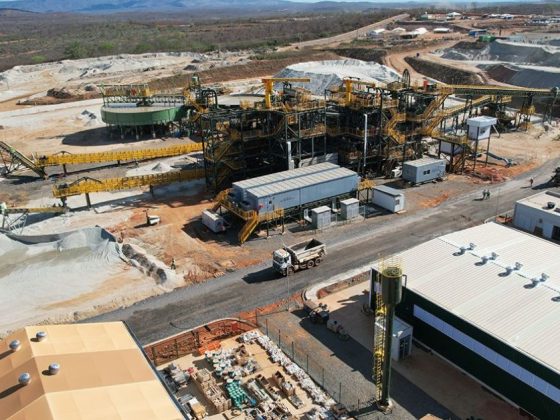 Vista aérea do complexo de mineração da Sigma Lithium no Vale do Jequitinhonha, em Minas Gerais