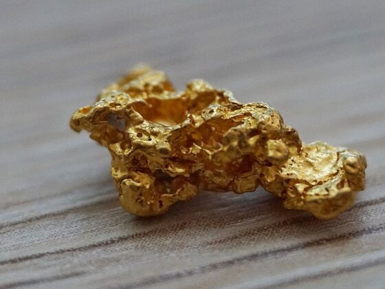 Pepita de ouro, um dos pontos principais dos benefícios fiscais em Minas Gerais.