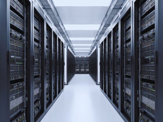 Parte de dentro de data centers em Minas Gerais, meramente ilustrativo.