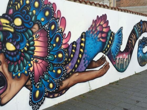 Grafite em parede.