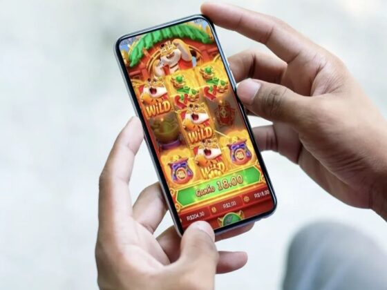 Pessoa jogando cassino online, representando a decisão de proibir as bets no Brasil.