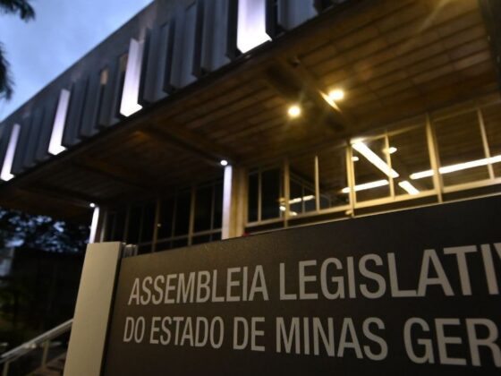 Frente da ALMG, onde bancada feminina cresceu.