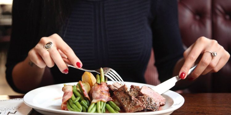 almoço alimentos comida