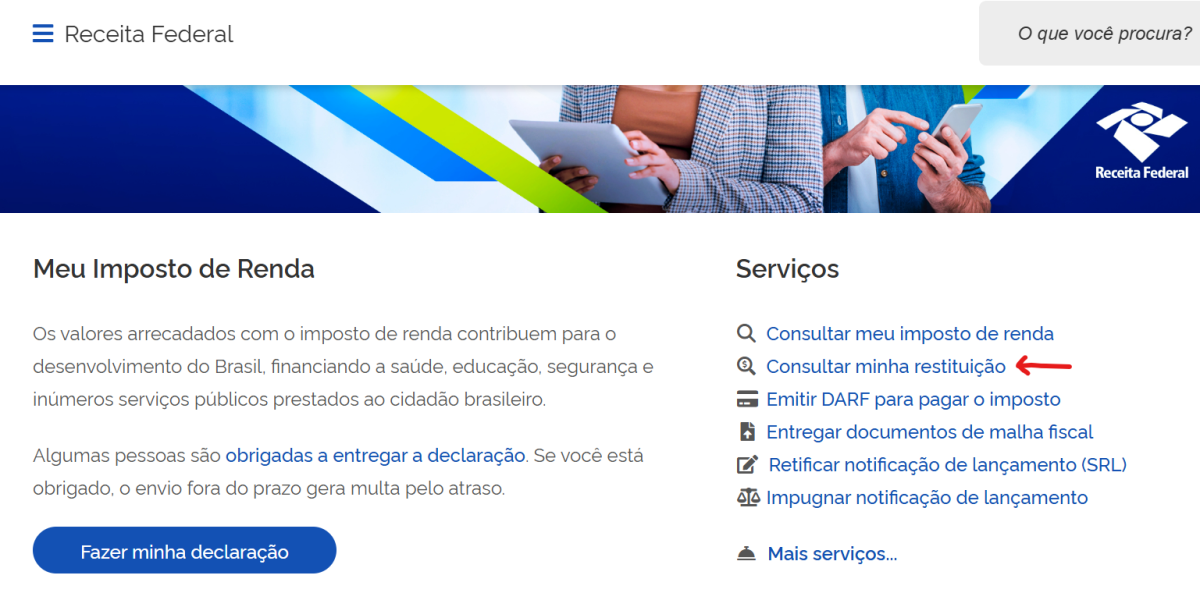 imposto de renda consulta