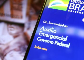 Aplicativo auxílio emergencial do Governo Federal.