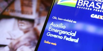 Aplicativo auxílio emergencial do Governo Federal.