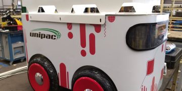 robô entregador synkar