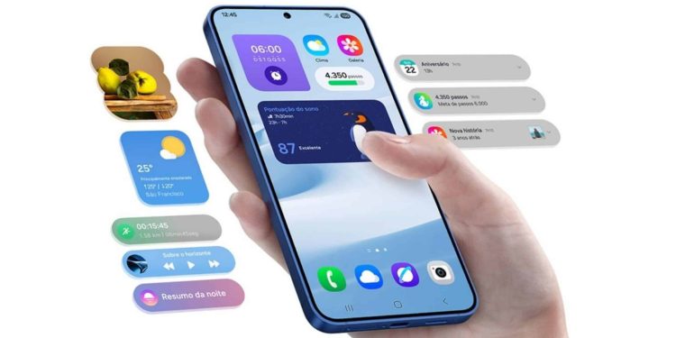 Interface One UI 7