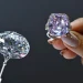 Diamantes em exibição