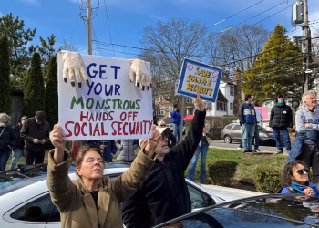 Manifestação nos EUA