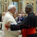 Papa e Cardeal Peter Turkson