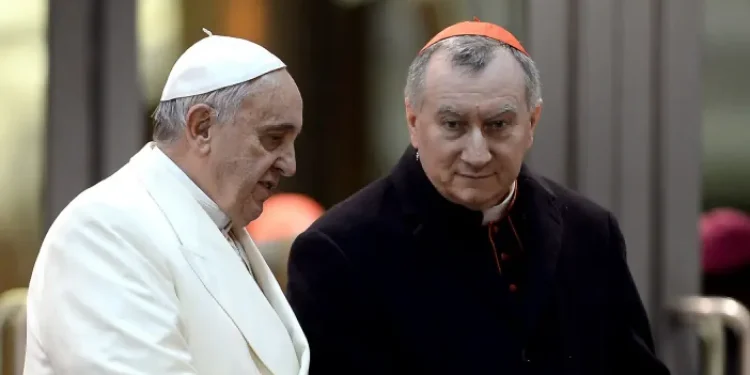 Papa Francisco e Pietro Parolin