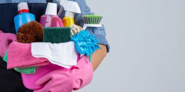 produtos de limpeza
