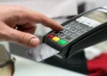 Maquininha e cartão