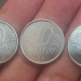 moedas dez centavos