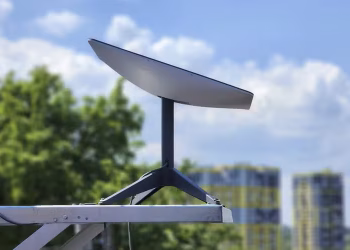 Antena do Starlink