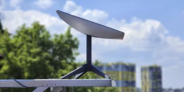 Antena do Starlink