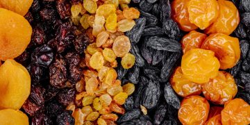 frutas desidratadas