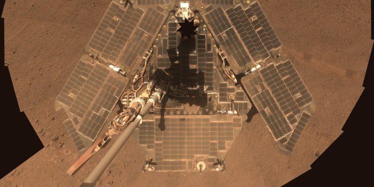 Rover Opportunity em Marte