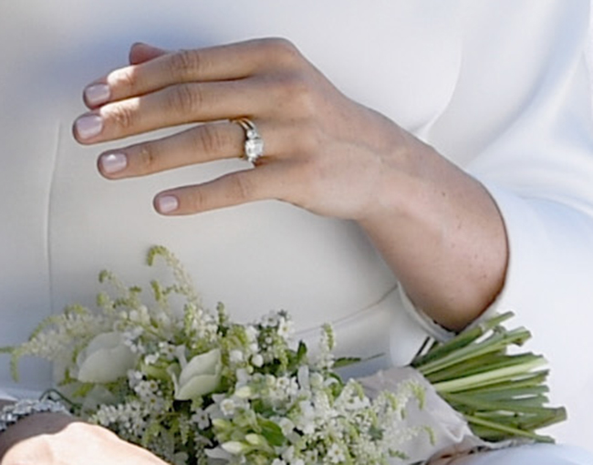 meghan markle unhas casamento