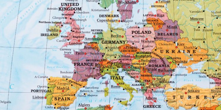 europa mapa