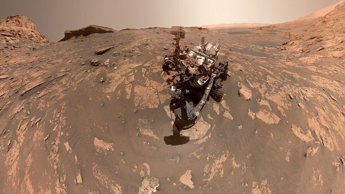 Rover Curiosity Marte