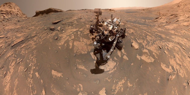 Rover Curiosity Marte