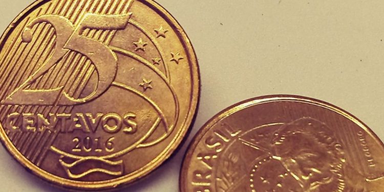moeda 25 centavos
