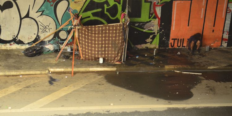 morador de rua em sp