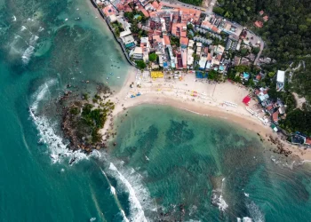 Morro de São Paulo, em Cairu, no baixo sul da Bahia (Foto: Divulgação/Prefeitura de Cairu)