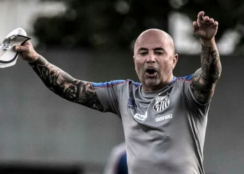 Sampaoli (Foto: Ivan Storti/Santos)