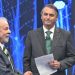 Lula e Bolsonaro no debate do 2º turno de 2022 realizado pela TV Bandeirantes (Foto: Renato Pizzutto/Band)