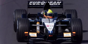 Tarso Marques correu pela Minardi em 2001 (Foto: Minardi / Grande Prêmio)