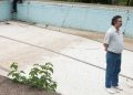 caminhar para as mãos pra trás