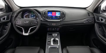 caoa chery interior carro