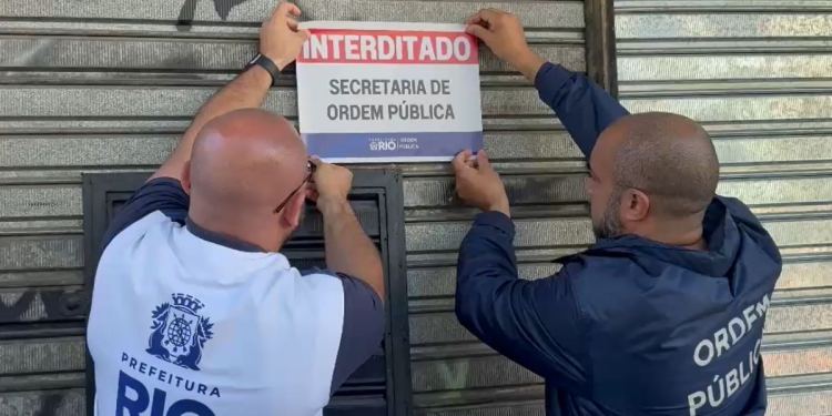 depósito interditado