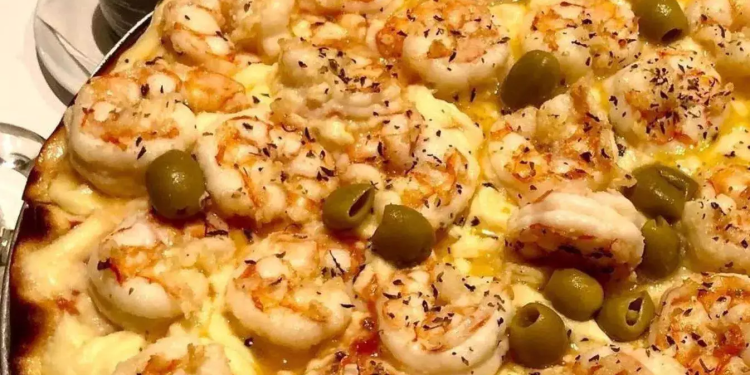 pizza camarão